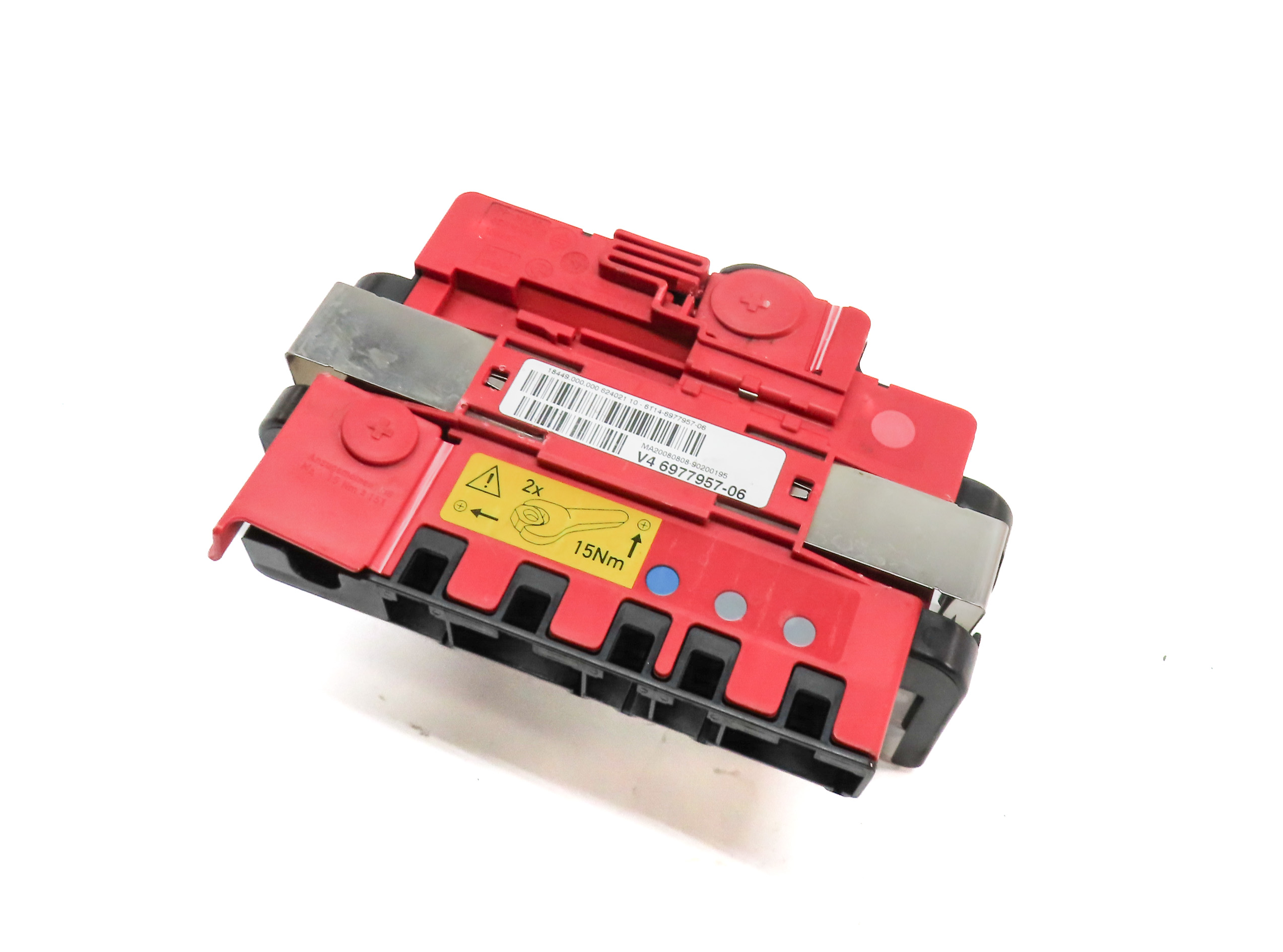 2009 BMW X6 (E71) 4.4L (N63) POSITIVE BATTERY TERMINAL POWER DISTRIBUTION PLATE — exact item pictured